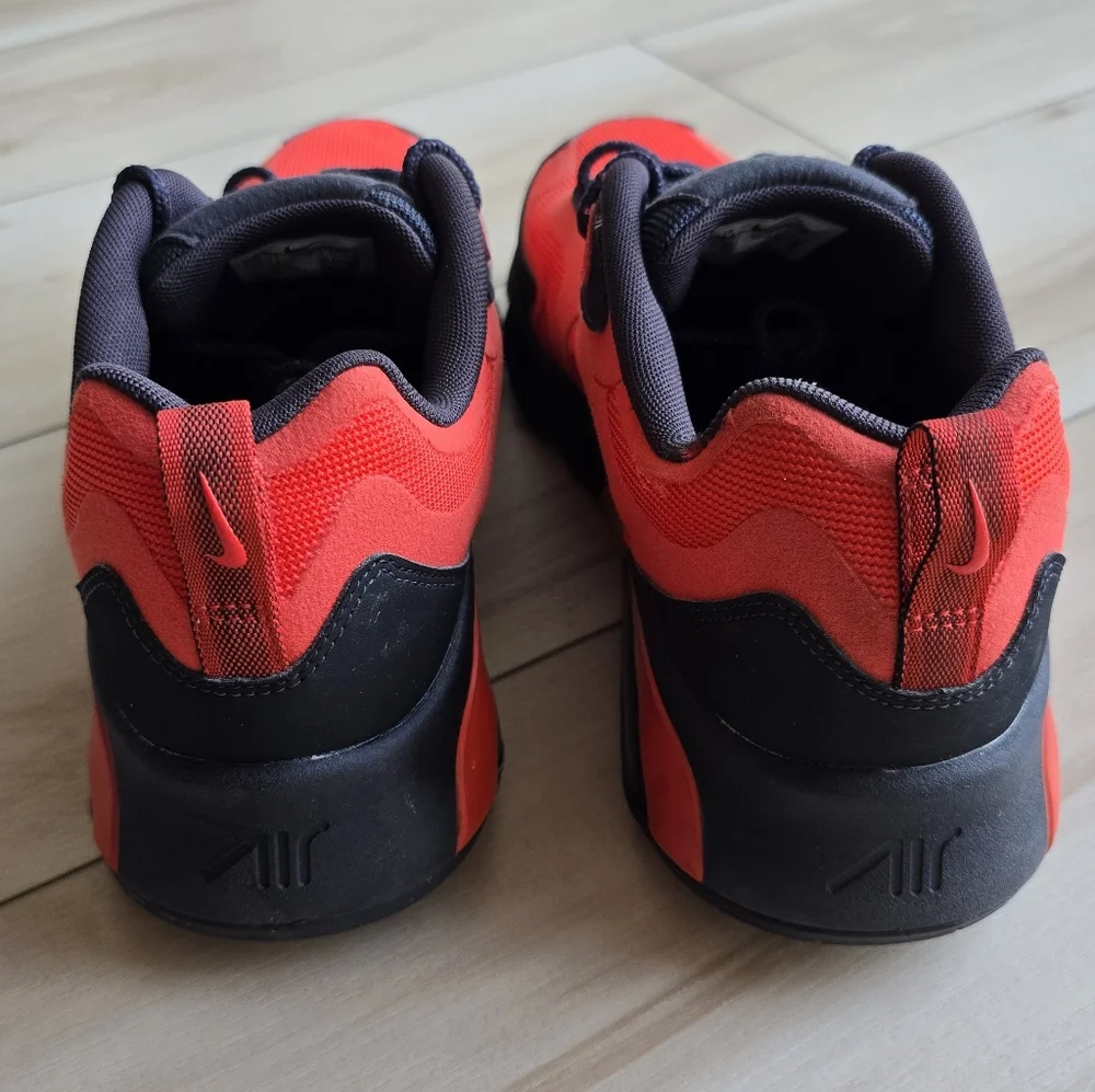 Nike Air Max 200 Black Habanero Red AQ2568-600
